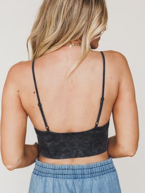 Wild Sun Bralette - Ash Black L/XL / Ash Black