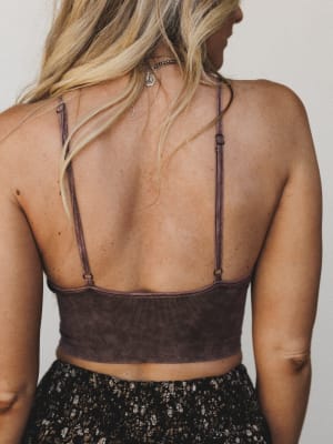 Wild Sun Bralette - Brown L/XL / Brown