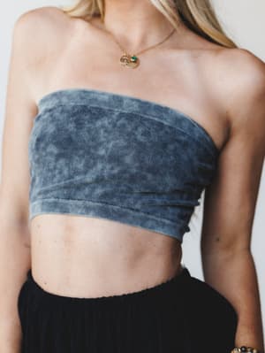 simple-strapless-bralette-ash-gray/Ash Gray