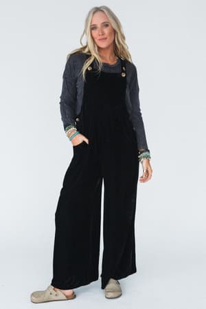 Beau Velvet Jumpsuit: undefined