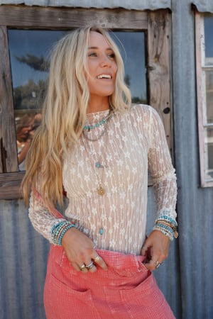 Get Real Lace Top: undefined