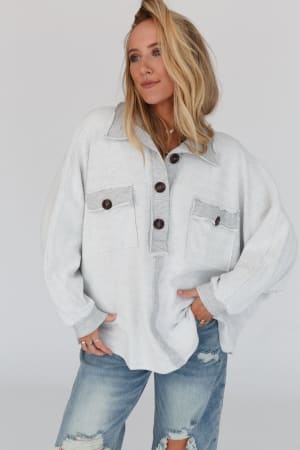 Jodi Textured Knit Top: undefined