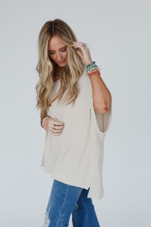 rowan-oversized-ribbed-knit-top-beige/Seashell