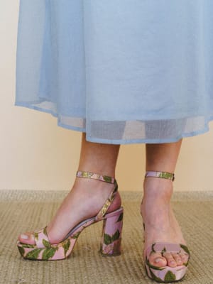 Olympia Heel - Rose Garden 10 / Rose Garden