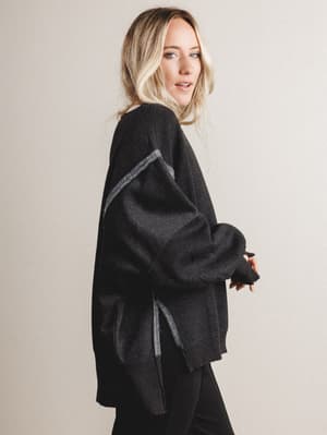 honey-cloud-sweatshirt-black/Black