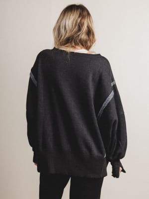 honey-cloud-sweatshirt-black/Black