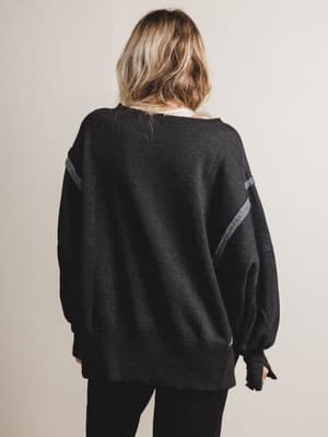 honey-cloud-sweatshirt-black/Black