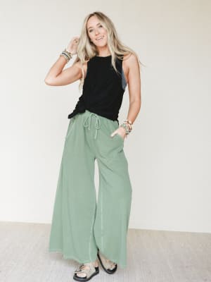 wild-solistice-drawstring-pants-light-olive/Light Olive