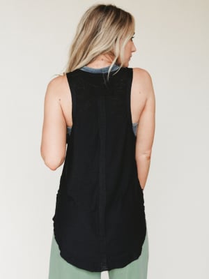 easy-breeze-high-neck-tank-black/Black