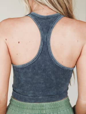 to-the-stars-high-neck-bralette-black/Black