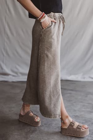 sunfade-front-slit-maxi-skirt-mocha/Brown