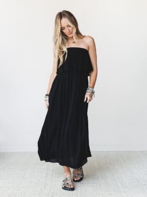 Sierra Strapless Maxi Dress: undefined