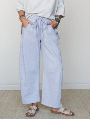 Call Me Never 3 Piece OOTW Set - Heather Gray
