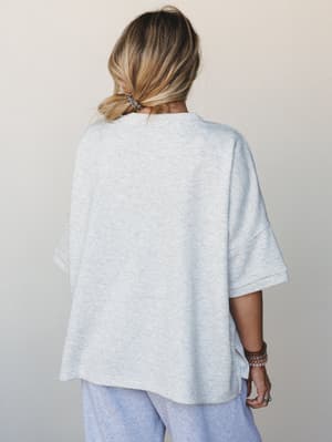 Call Me Never 3 Piece OOTW Set - Heather Gray