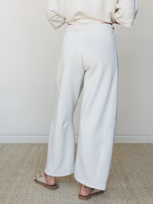 Call Me Never 3 Piece OOTW Set - Heather Vanilla