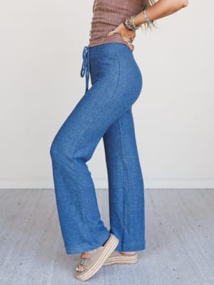 Sunday Soft Wide Leg Pants: undefined