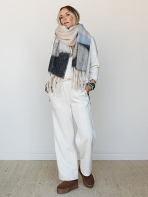 Around Town 3 Piece OOTW Set: around-town-3-piece-ootw-set-heather-vanilla/Heather Vanilla