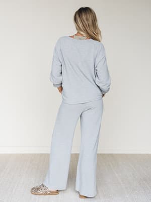 here-to-lounge-matching-set-heather-gray/Heather Gray