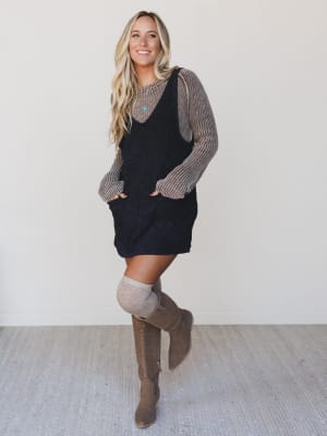 juniper-skies-dress-black/Black