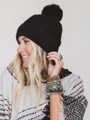 chalet-all-day-beanie-black/Black