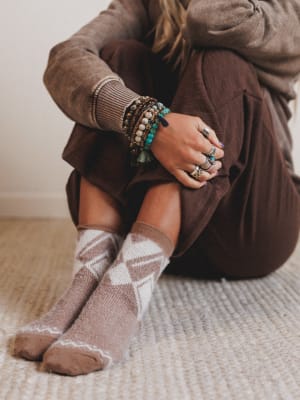 Cabin Ready Cozy Socks: undefined
