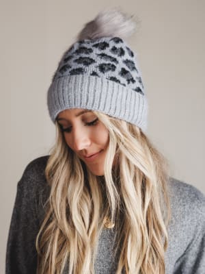 spot-on-leopard-print-beaniec-gray/Gray