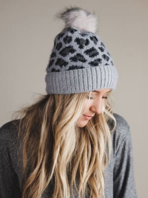 spot-on-leopard-print-beaniec-gray/Gray