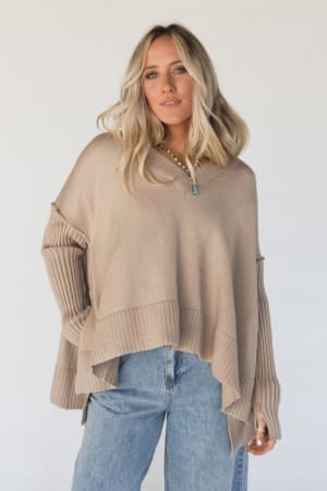 romeo-ribbed-pullover-taupe/Taupe