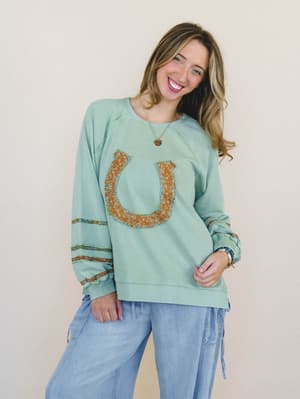 Lucky Flower Top: undefined