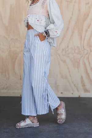 Lighthouse Striped Pants: undefined