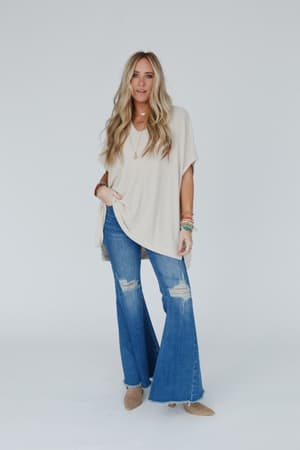rowan-oversized-ribbed-knit-top-beige/Seashell
