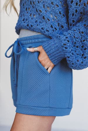 one-with-it-shorts-blue/Dusty Blue