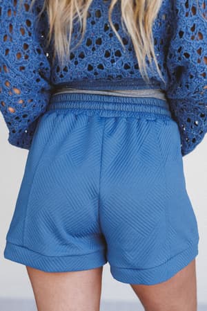 one-with-it-shorts-blue/Dusty Blue