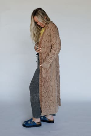 chill-nights-cable-knit-cardigan-brown/Brown
