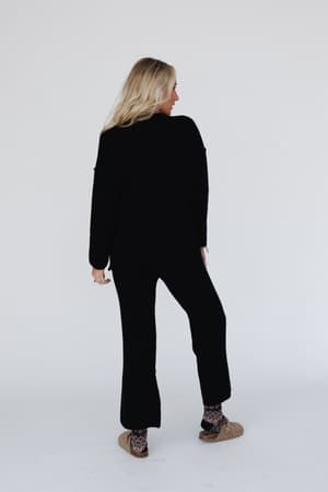 sierra-slumber-waffle-knit-set-black/Black