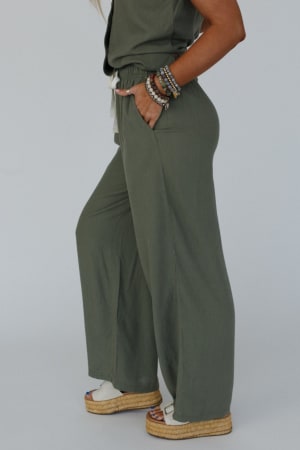 coastal-ease-drawstring-pants-olive/Green