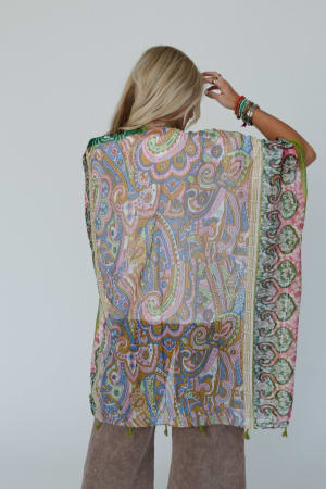 tabitha-floral-kimono-green/Green