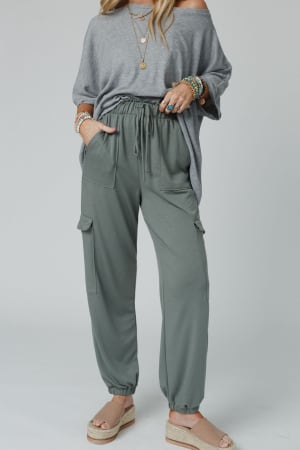 The Nest Easy Mornings Cinched Pants: undefined