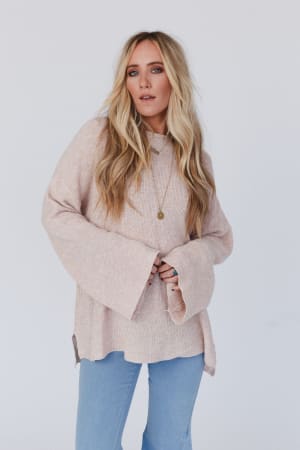 tricks-up-her-sleeve-sweater-oatmeal/Oatmeal