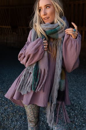 Joy Of Cozy Textured Scarf: undefined