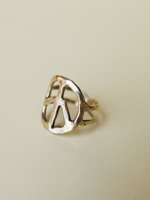 Skye Peace Ring - Gold OS / Gold