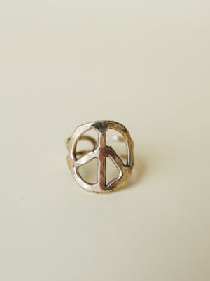 Skye Peace Ring - Gold OS / Gold