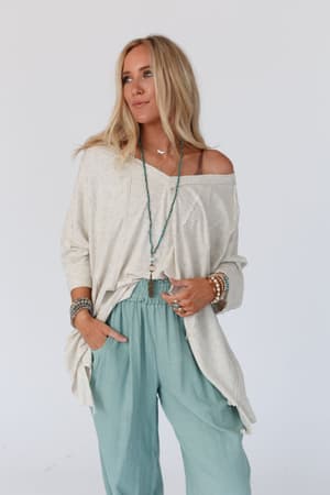 landon-oversized-top-oatmeal/Oatmeal