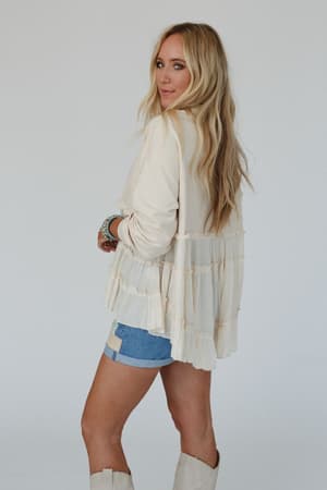 madeira-tiered-babydoll-top-beige/Beige