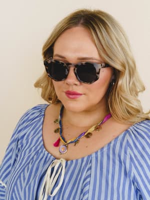 Sun on the Run Sunglasses - Brown OS / Brown