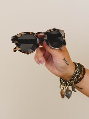 Sun on the Run Sunglasses - Brown OS / Brown