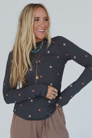 briana-mock-neck-top-charcoal/Charcoal