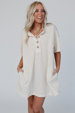 jodi-tunic-dress-oatmeal/Oatmeal