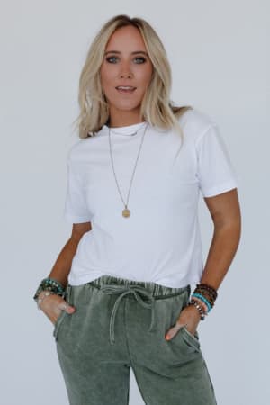 here-today-basic-tee-white/White