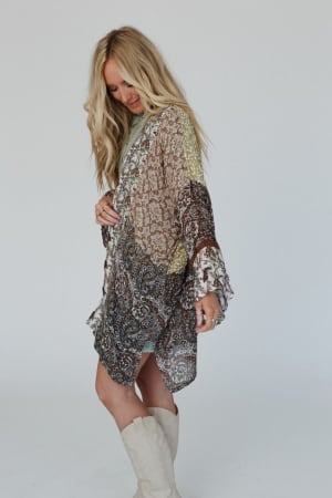 free-spirit-floral-kimono-brown/Brown